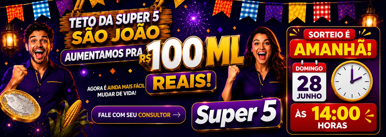 BANNER SUPER 5