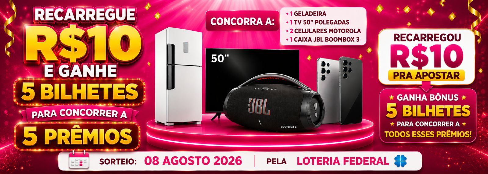 Promoção recarga